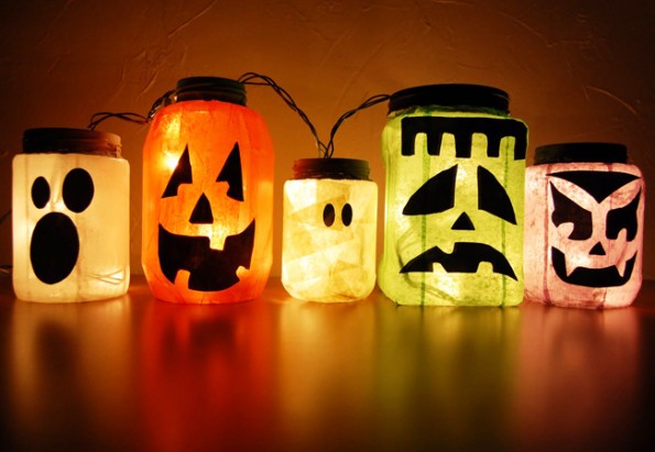 The A-Blast : DIY: Halloween spirit jugs and monster jars